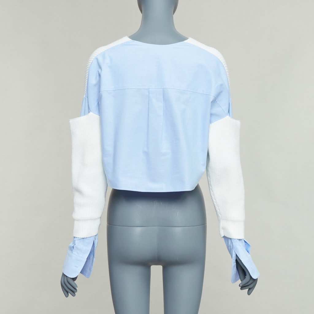 Alexander Wang Hybrid Sweater Shirt - Side view