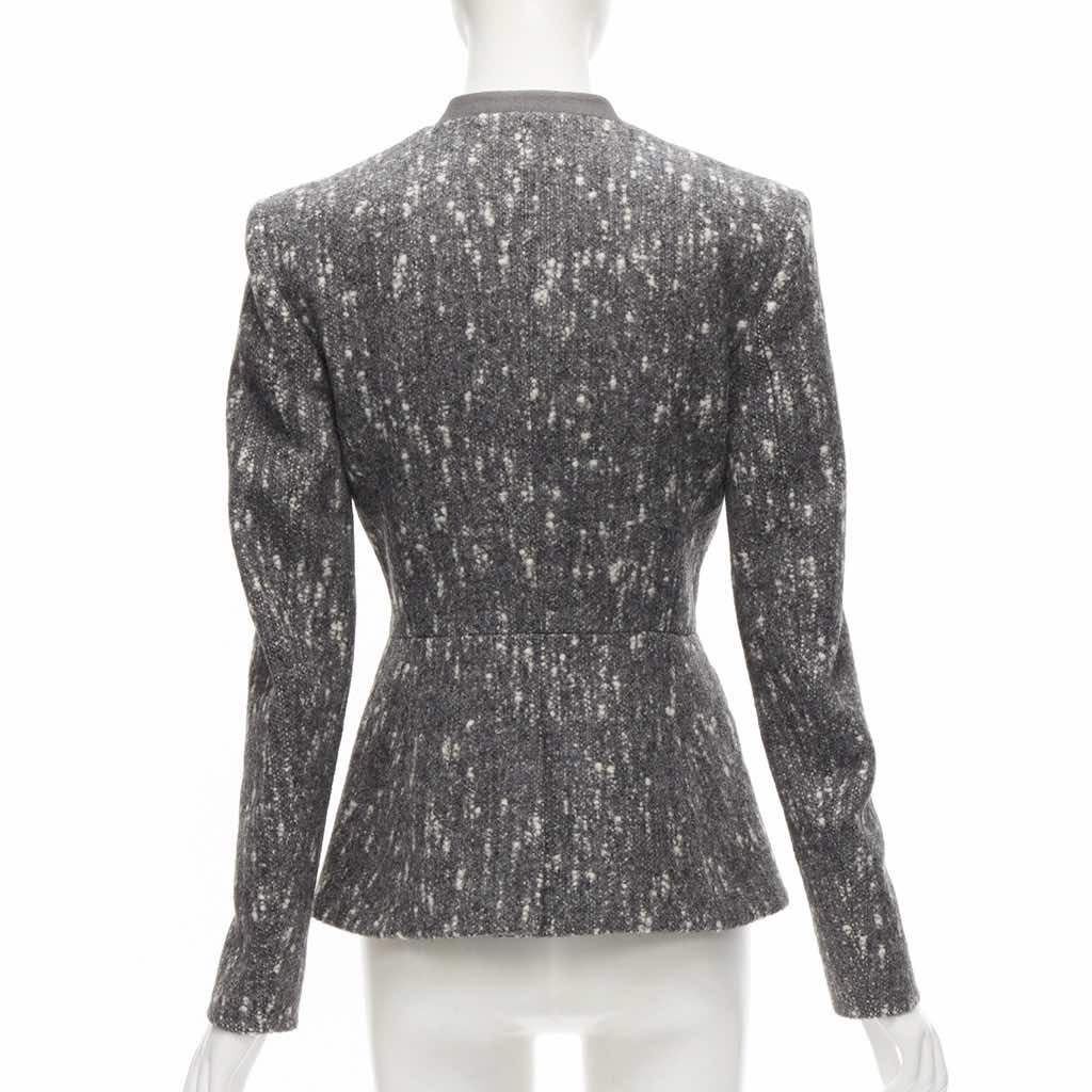 Balenciaga Speckled Fitted Blazer - Side view
