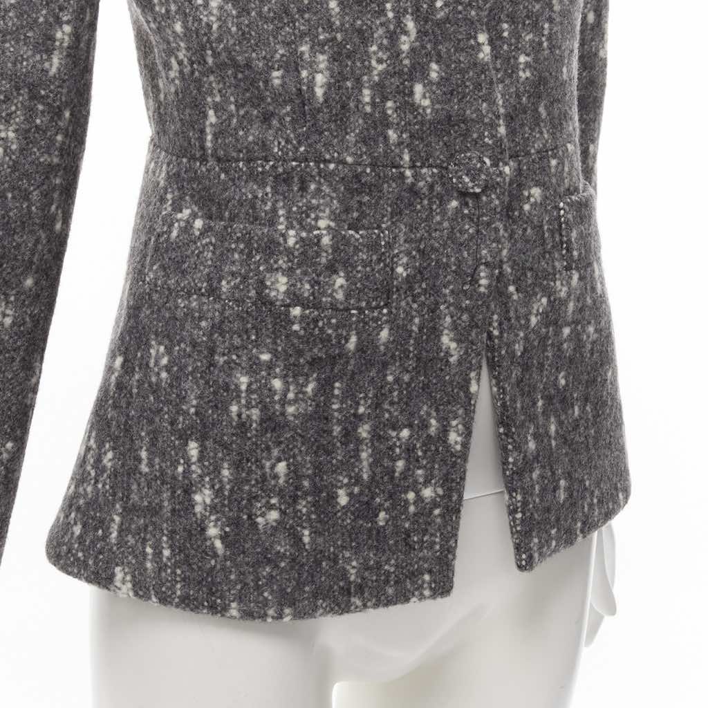 Balenciaga Speckled Fitted Blazer - Detail 2