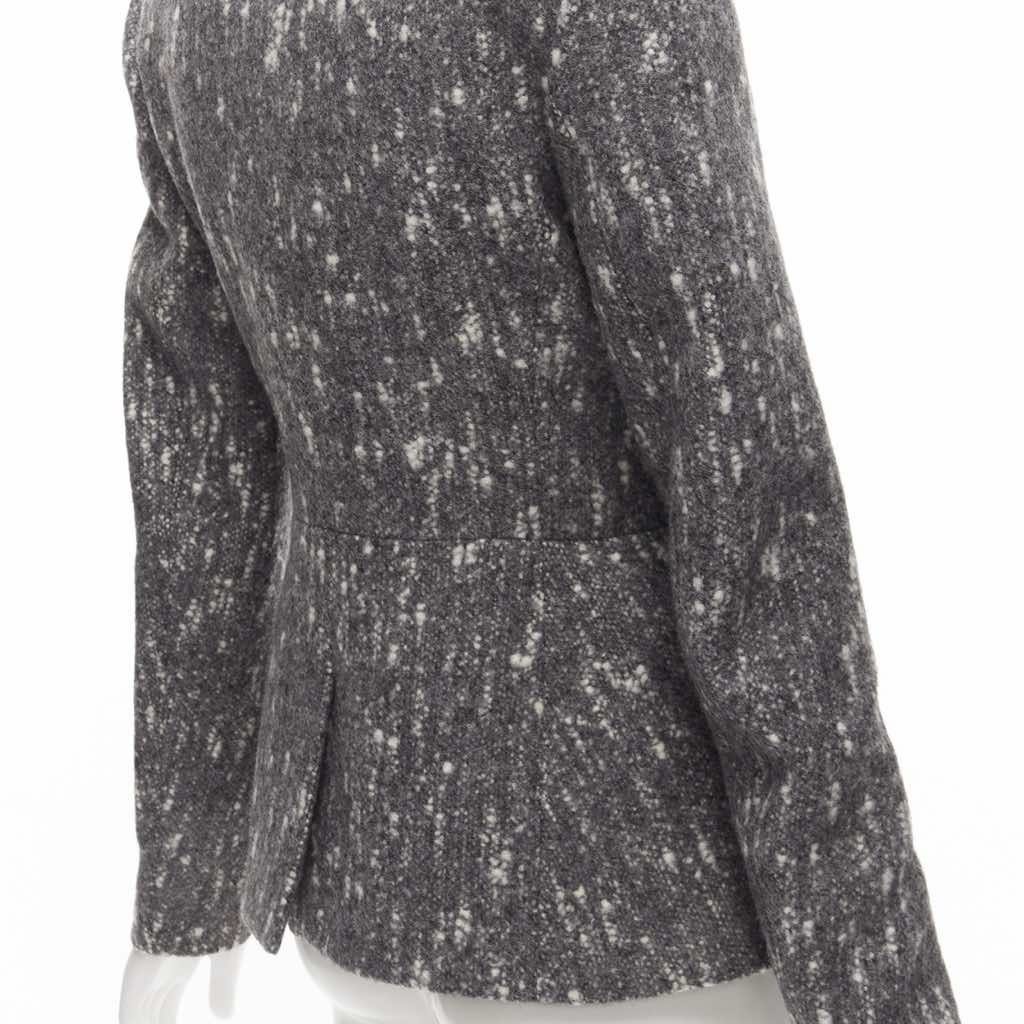 Balenciaga Speckled Fitted Blazer - Image 10