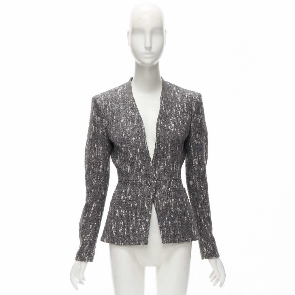 Balenciaga Speckled Fitted Blazer - Image 12