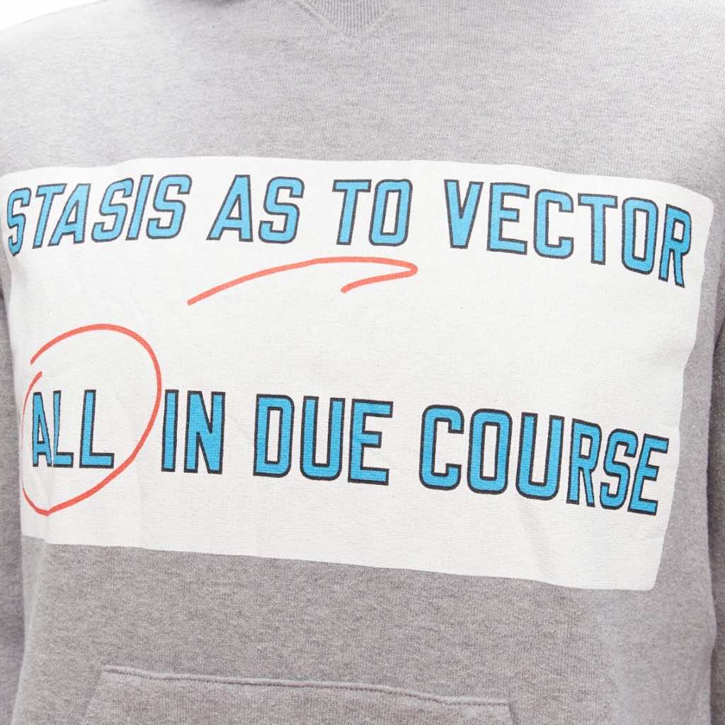 Sacai Slogan Print Hoodie - Image 10