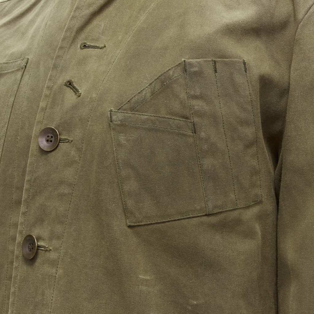 Rag & Bone Green Waxed Cotton Jacket - Detail 2