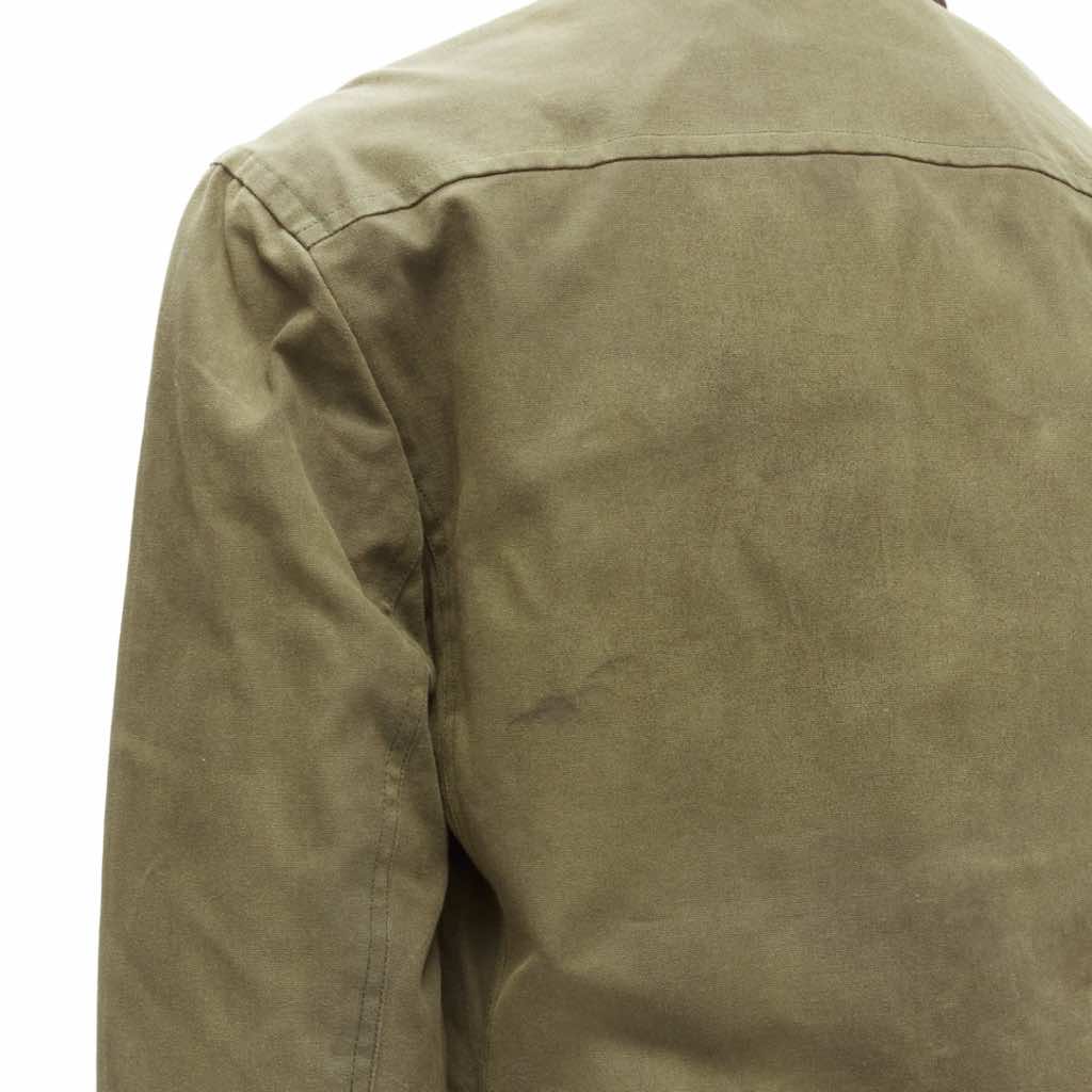 Rag & Bone Green Waxed Cotton Jacket - Image 11