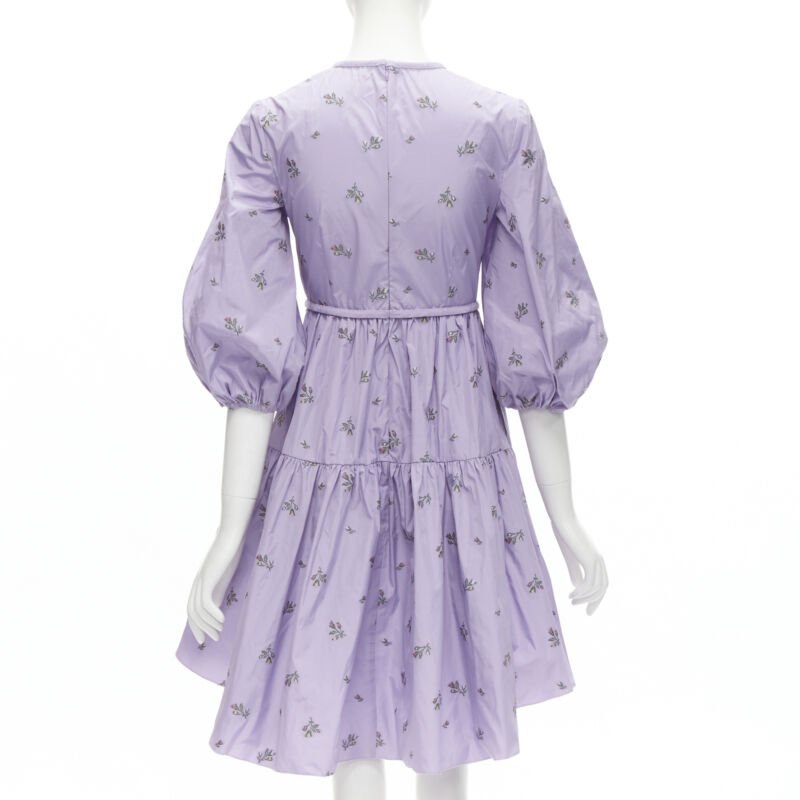 Red Valentino Garavani Purple Bow Dress - Side view