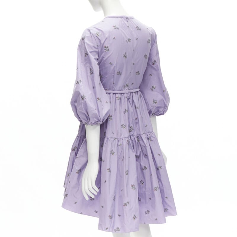 Red Valentino Garavani Purple Bow Dress - Detail 1