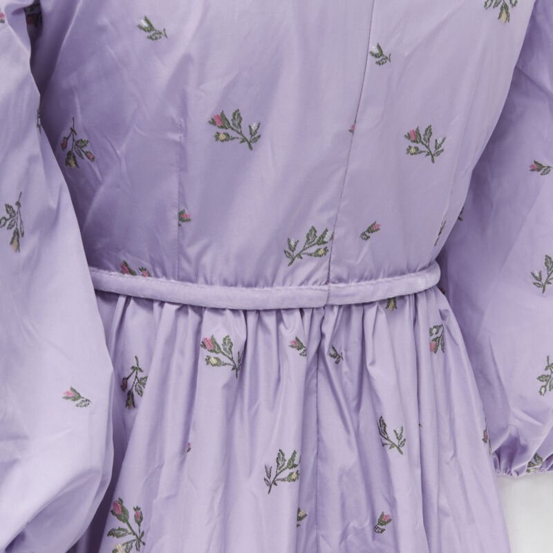 Red Valentino Garavani Purple Bow Dress - Image 11