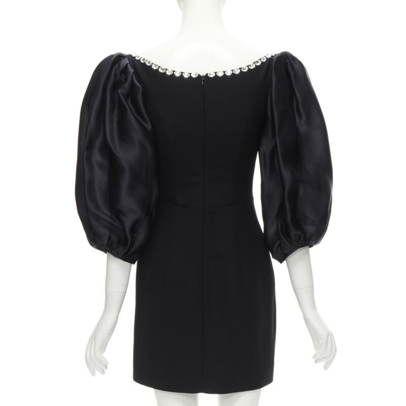 Rasario Crystal Balloon Dress - Side view