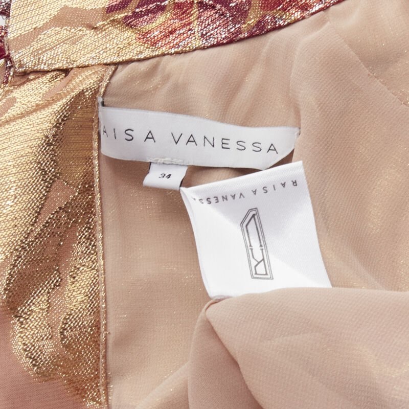 Raisa Vanessa Foil Rhinestone Top - Image 11