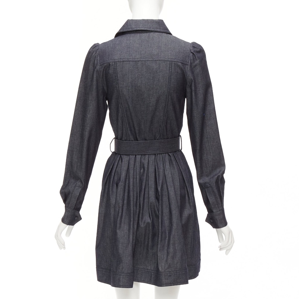 Dice Kayek Denim Safari Dress - Side view