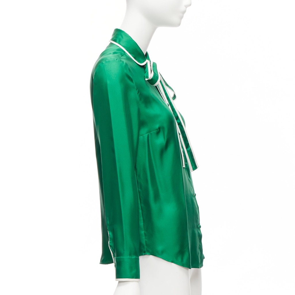 Red Valentino Garavani Bow Tie Blouse - 4