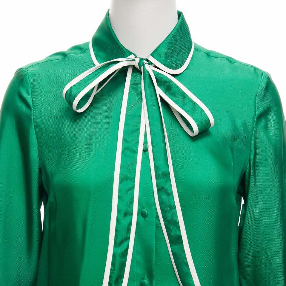 Red Valentino Garavani Bow Tie Blouse - Detail 2