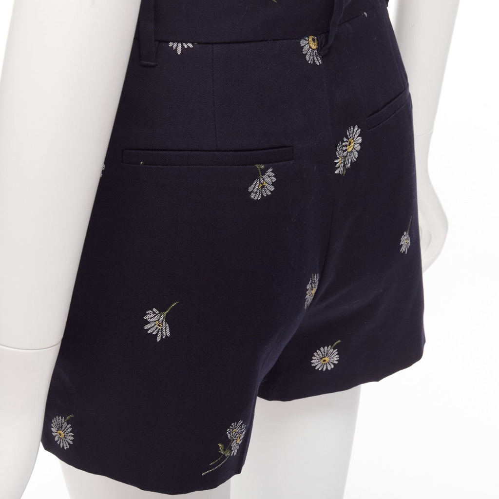 Red Valentino Garavani Daisy Floral Shorts - Detail 2
