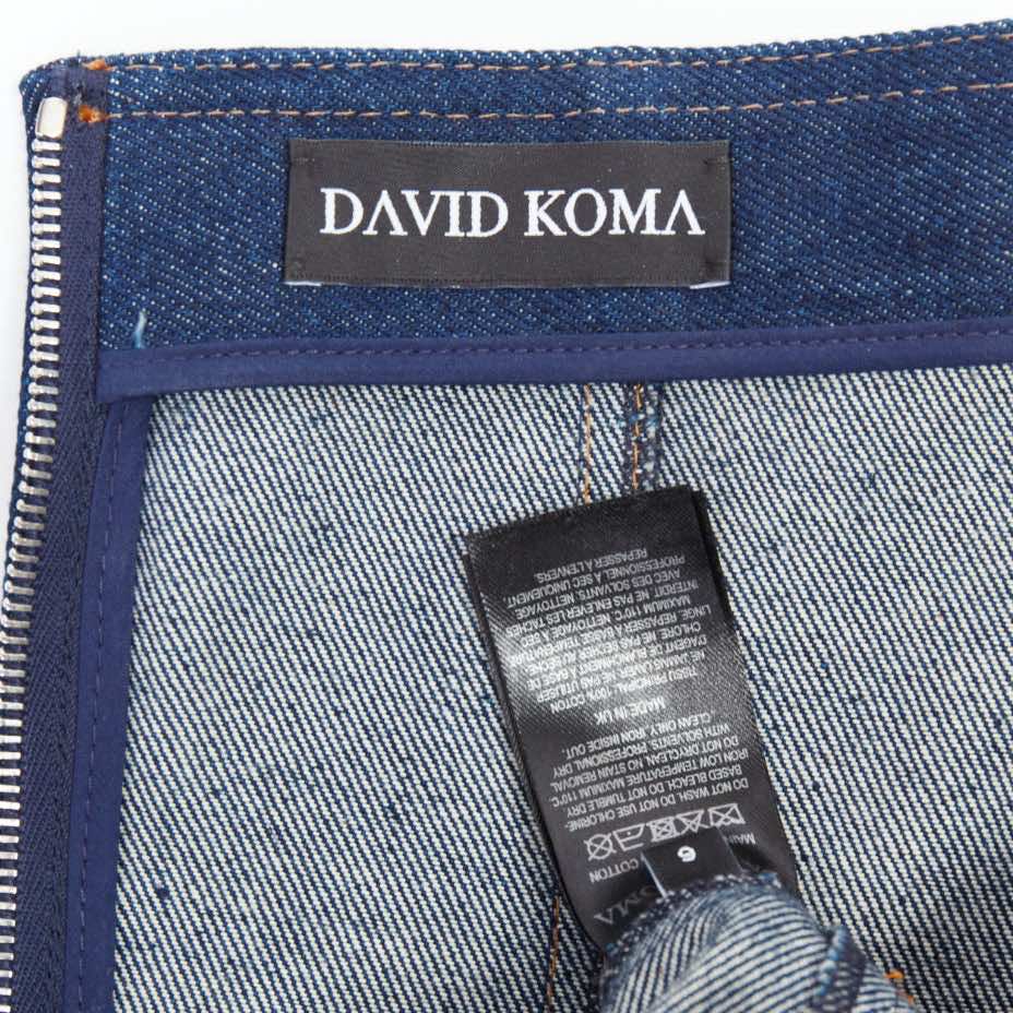 David Koma Corset Denim Dress - Image 10