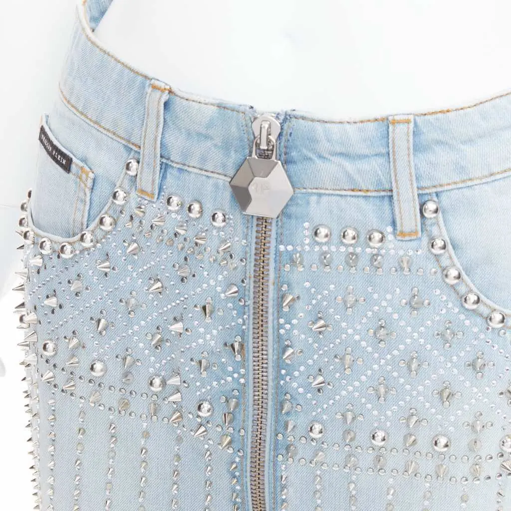 Phillip Plein New Skirt Blue Very good - Back View