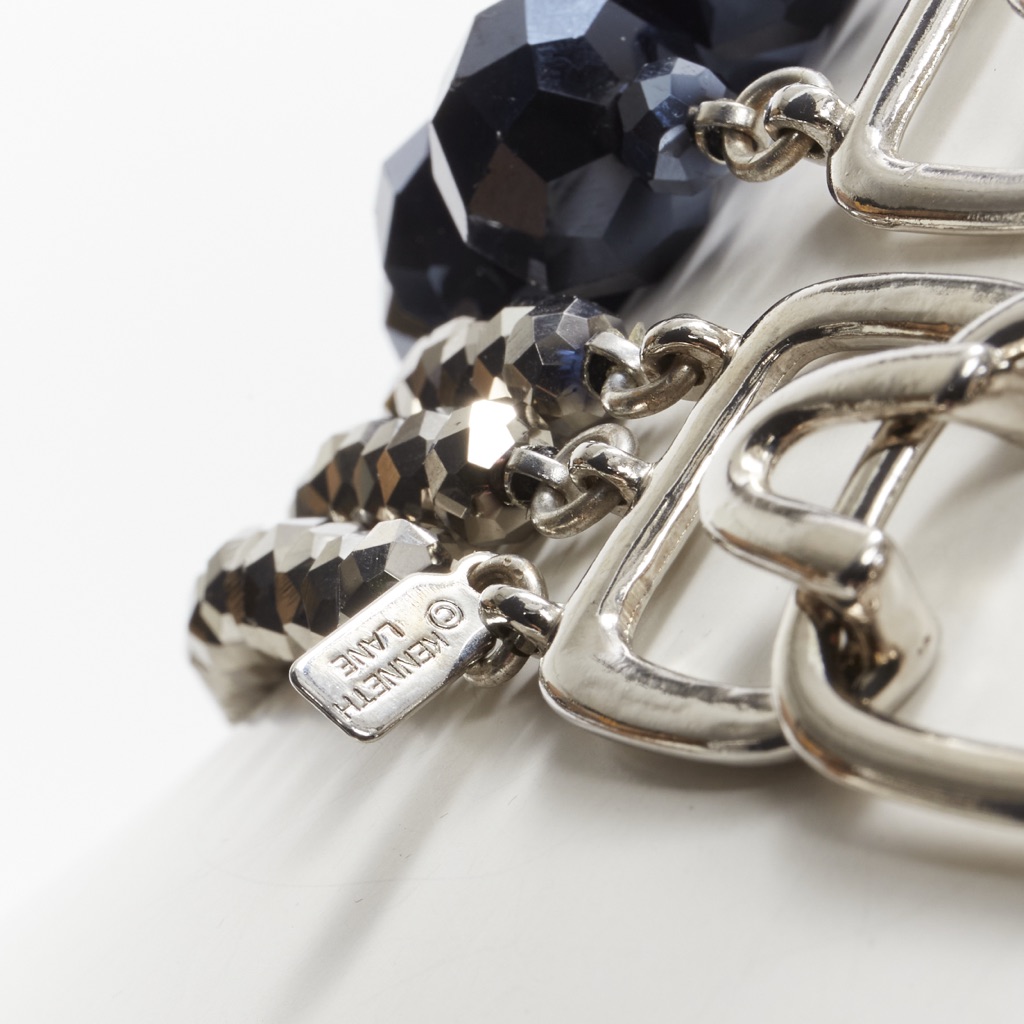 Kenneth Jay Lane Geometric Beads Necklace - Image 12