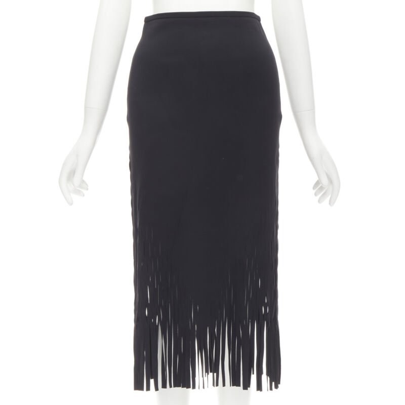 Dion Lee Perforated Fringe Skirt
