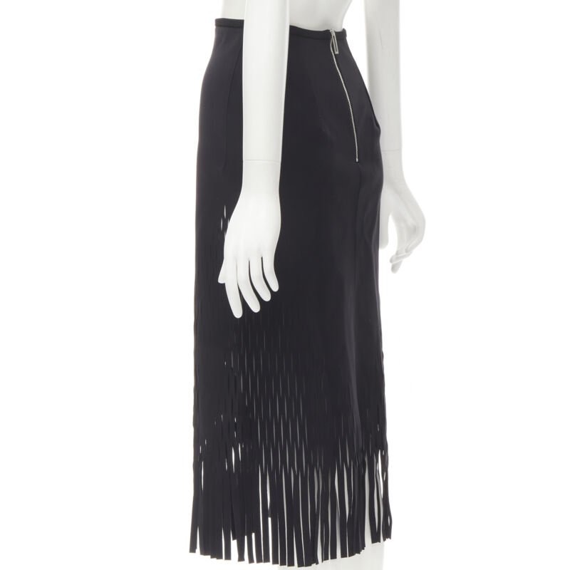 Dion Lee Perforated Fringe Skirt - Detail 1