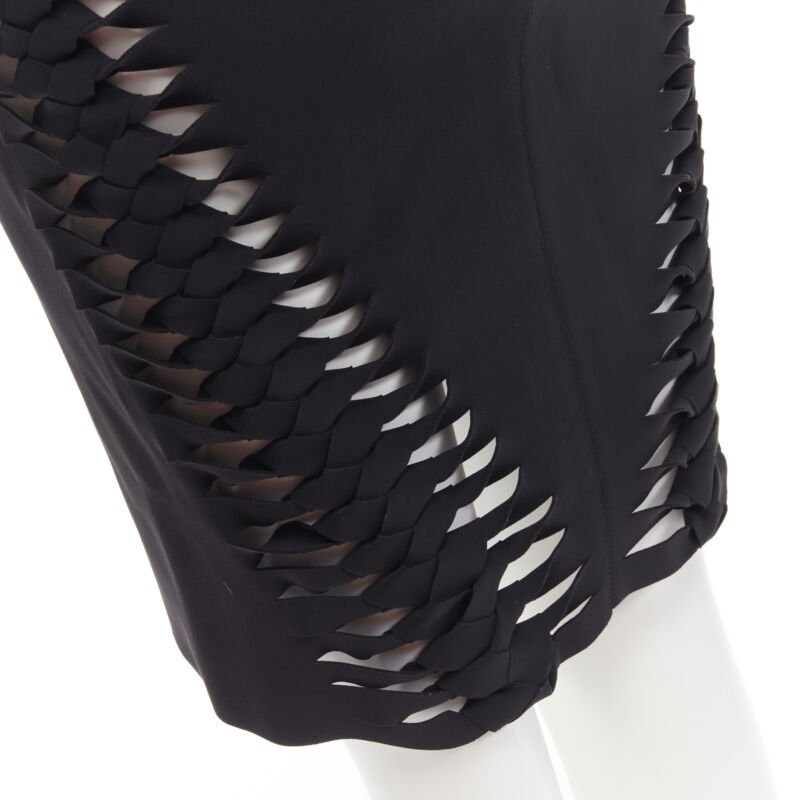 Dion Lee Braid Knot Skirt - Back view