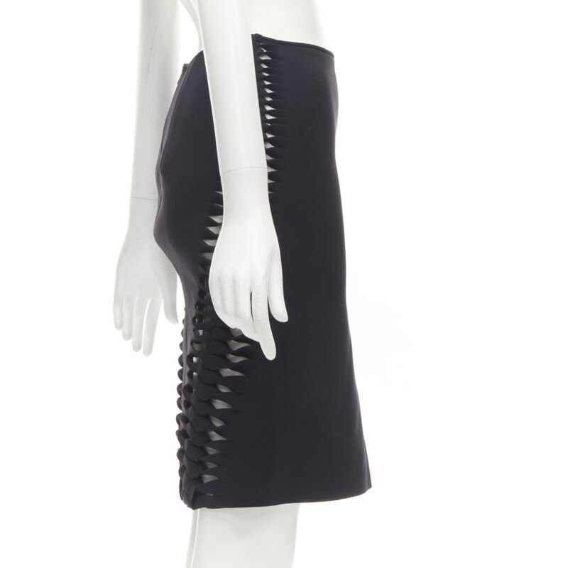 Dion Lee Braid Knot Skirt - Side view