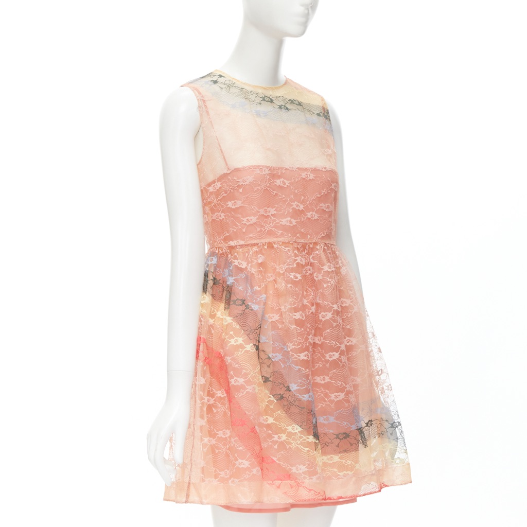 Red Valentino Garavani Lace dress - Image 6