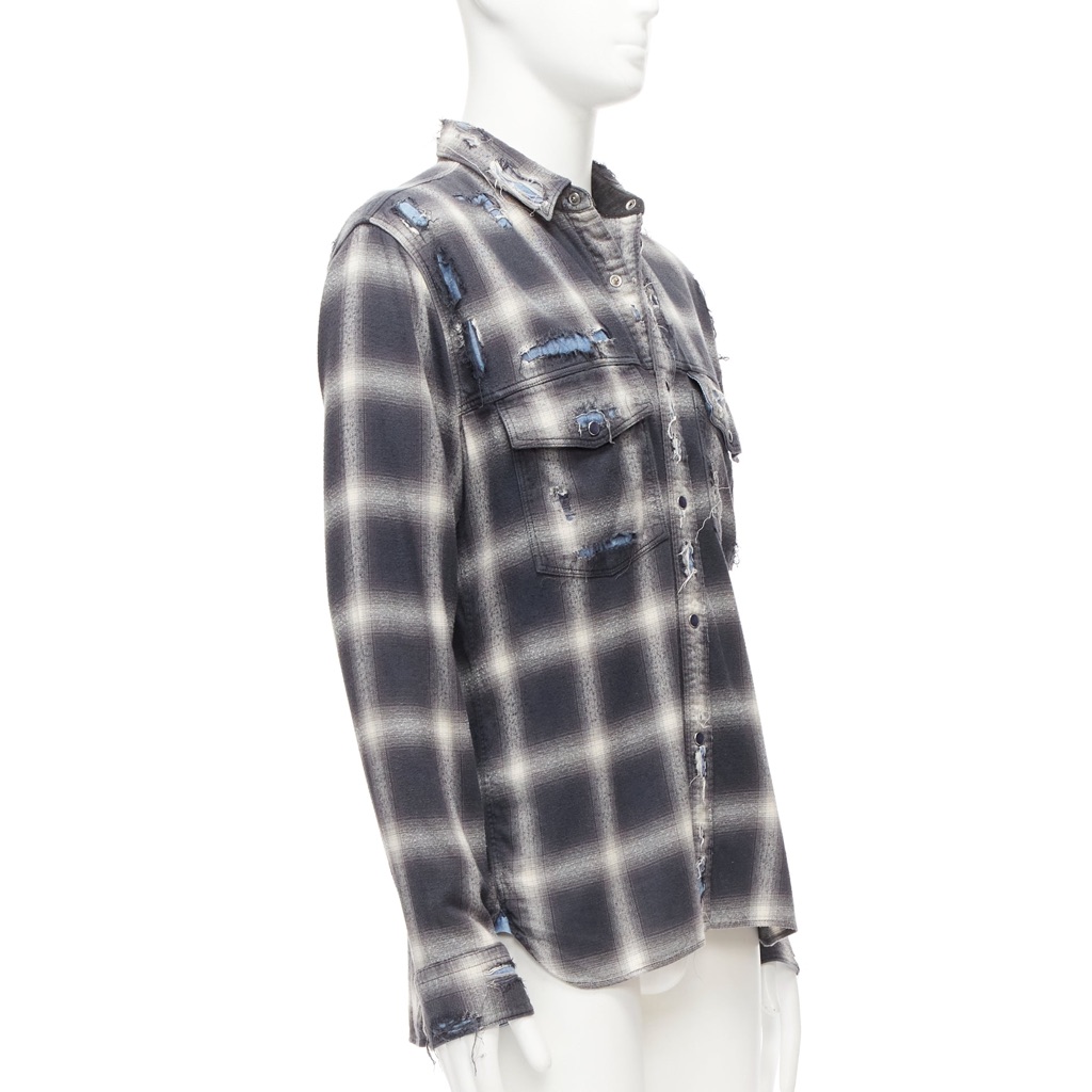 Miharayasuhiro Plaid Casual Shirt - Image 6
