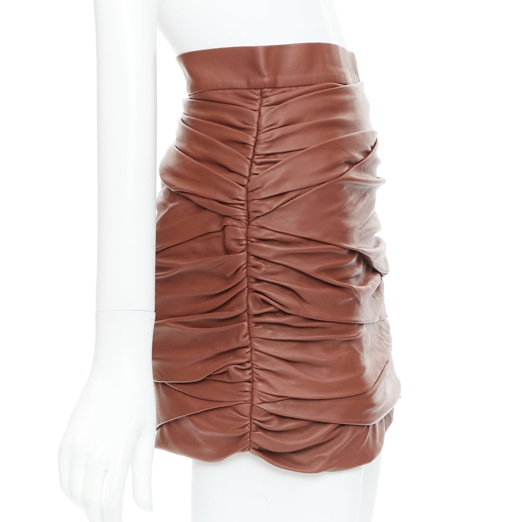 Zeynep Arcay Ruched Mini Skirt - Image 6