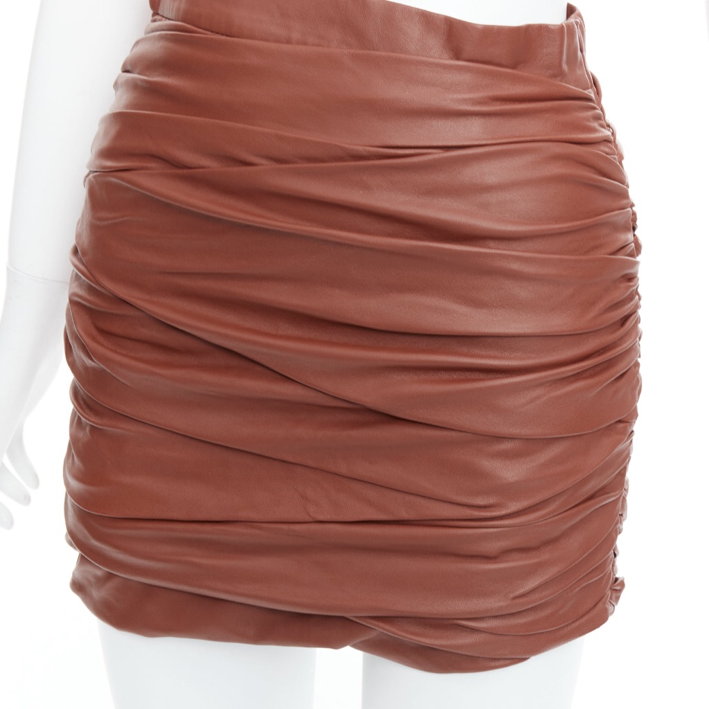 Zeynep Arcay Ruched Mini Skirt - Detail 2