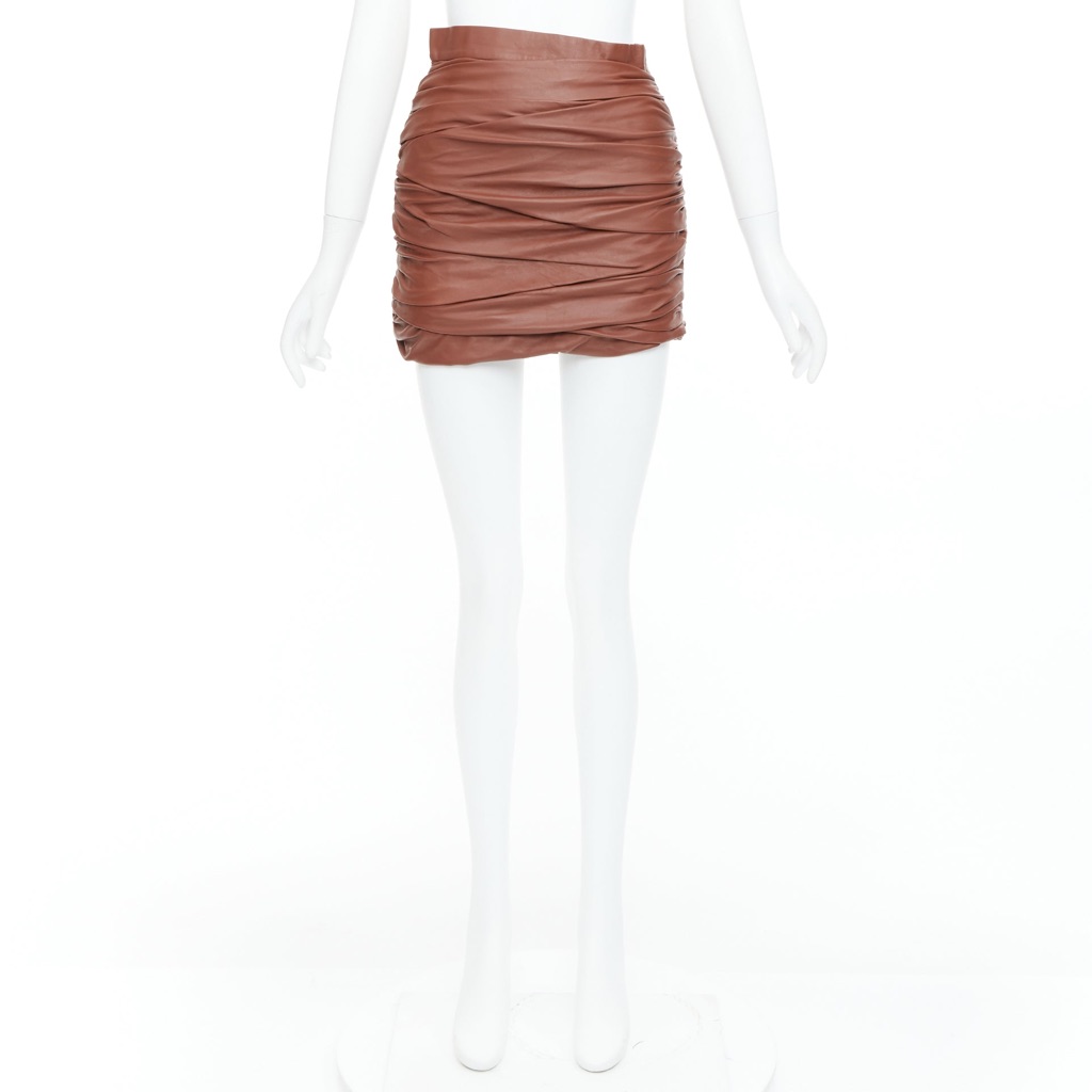 Zeynep Arcay Ruched Mini Skirt - Image 11