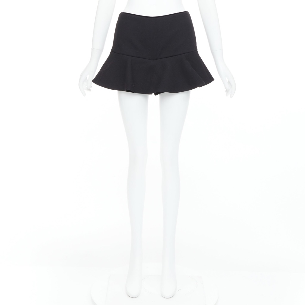 Red Valentino Garavani Ruffle Skort Shorts - Image 11