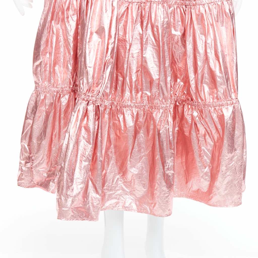 Rejina Pyo Pink Tiered Skirt - Detail 2