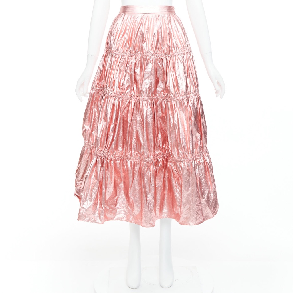 Rejina Pyo Pink Tiered Skirt - Image 11