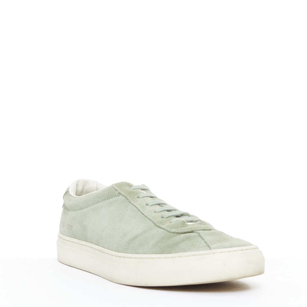 Common Project Suede Low Top Sneakers - Back view
