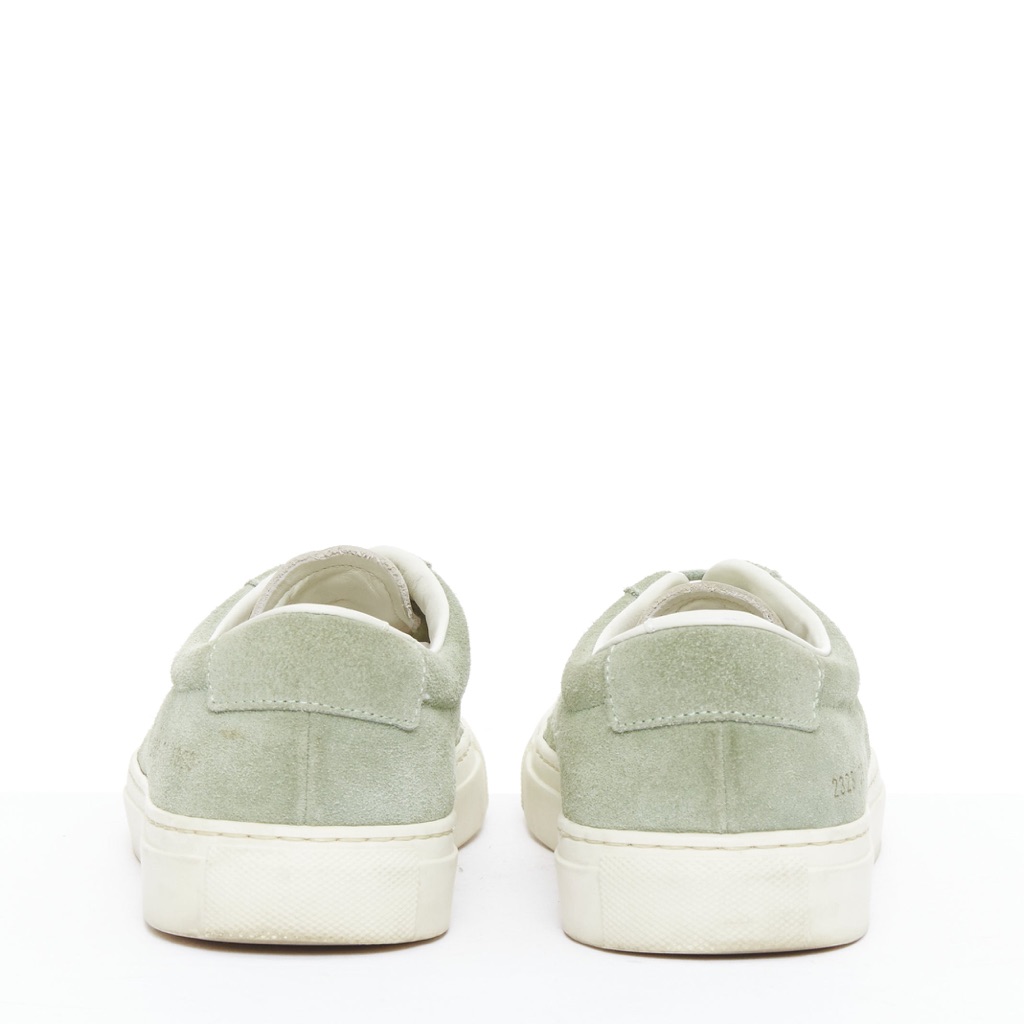 Common Project Suede Low Top Sneakers - Side view