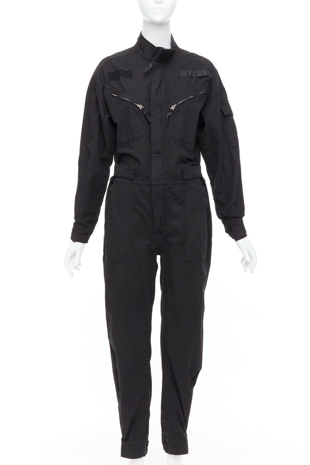 Re/done Black Boiler Suit