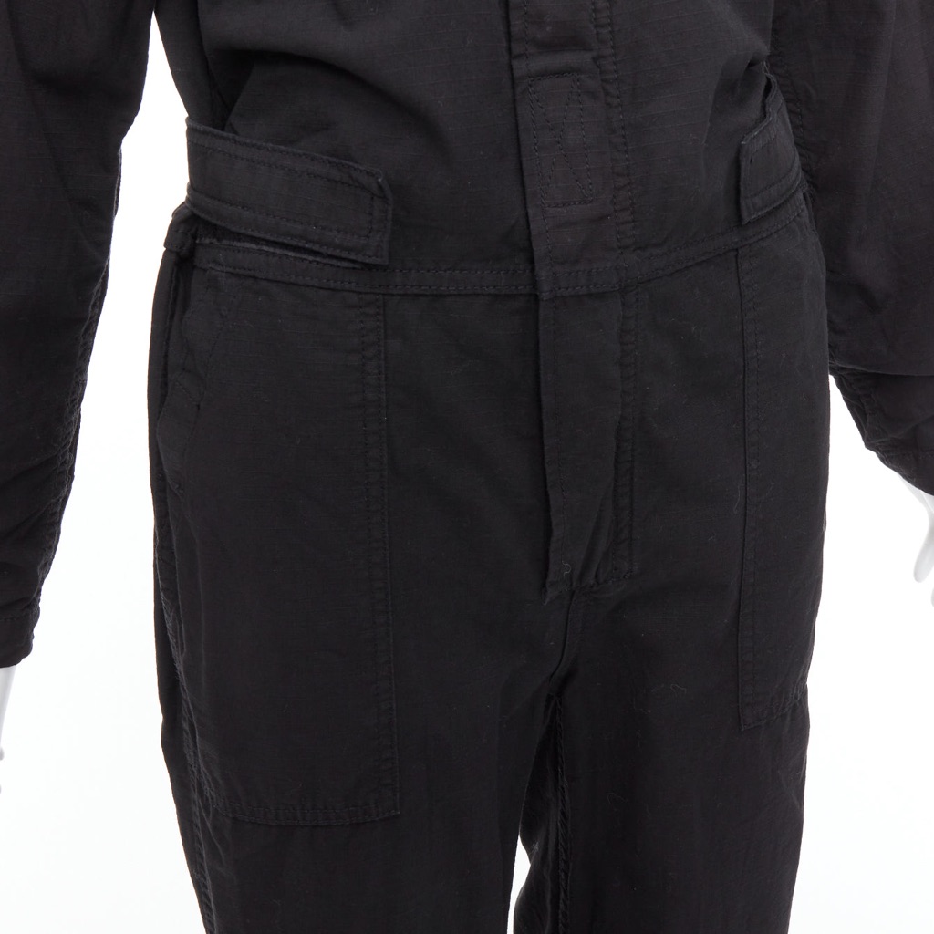 Re/done Black Boiler Suit - Detail 2