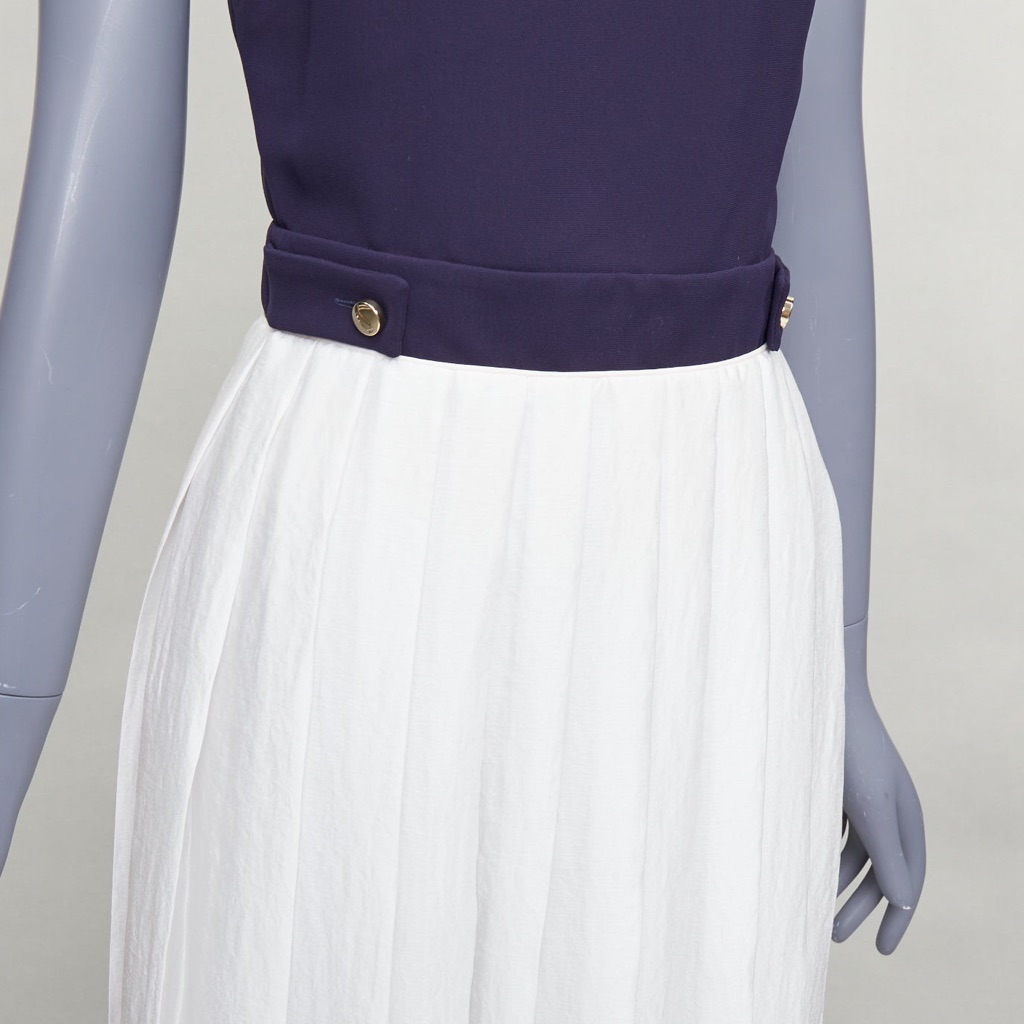 Vvb Victoria Beckham Pleated Strappy Dress - Detail 2
