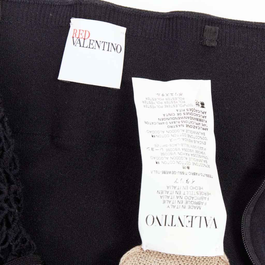 Red Valentino Garavani Bow Embellished Dress - Image 10