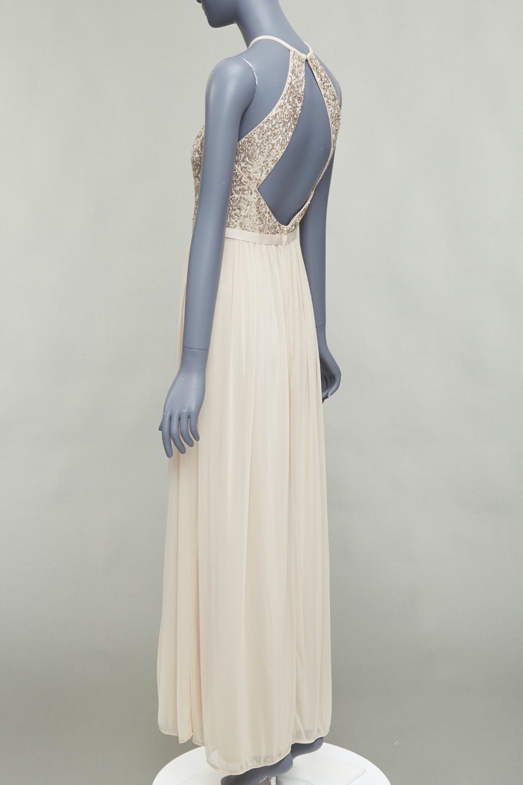 David's Bridal Sequin Goddess Dress - Detail 1