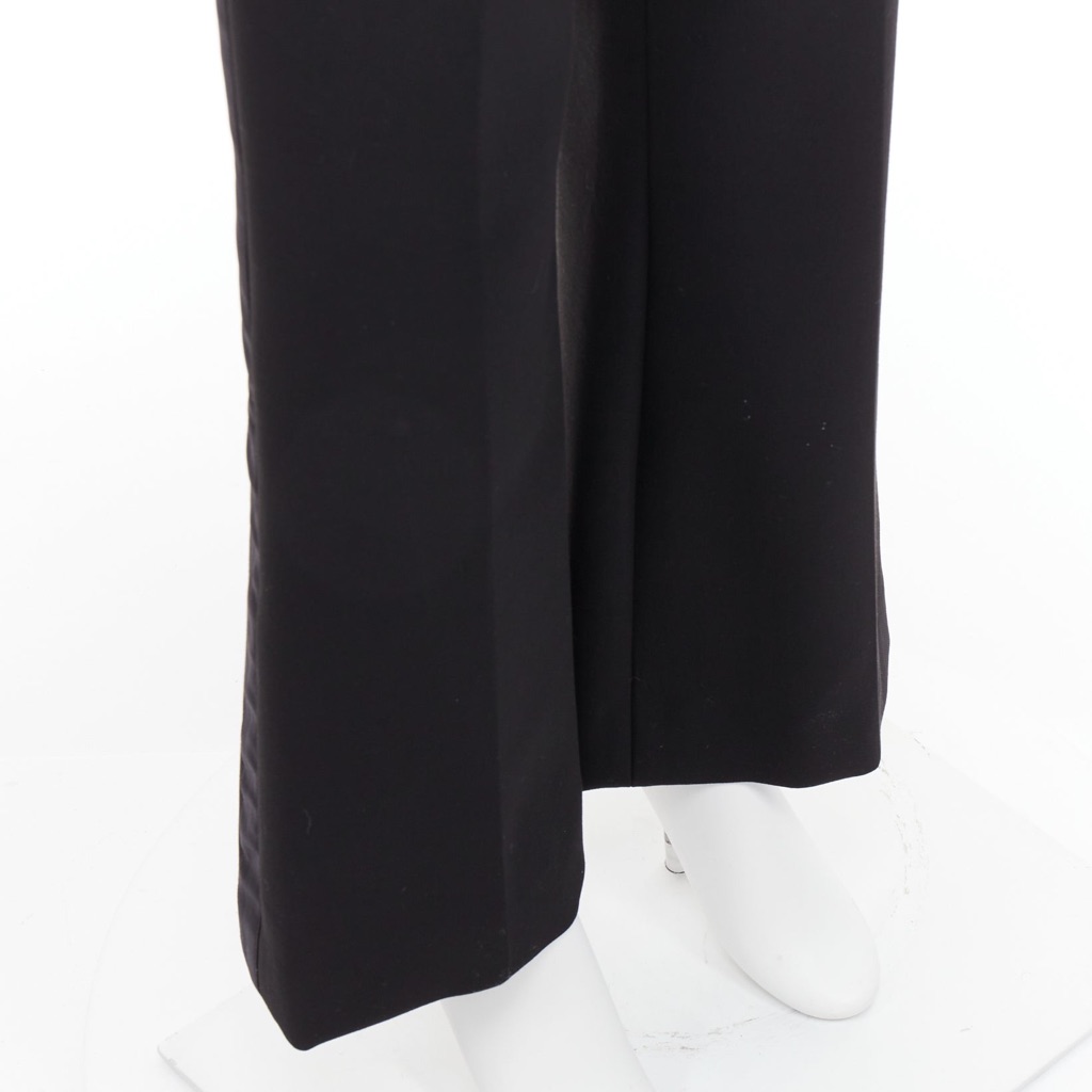 VVB Victoria Beckham Flare Wide Trousers - Back view