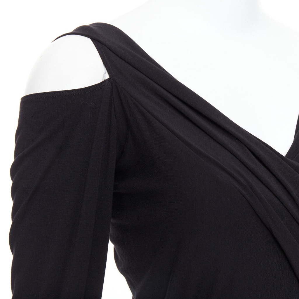 Donna Karan Cold Shoulder Dress - Back view