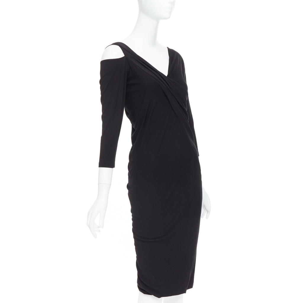 Donna Karan Cold Shoulder Dress - Image 6