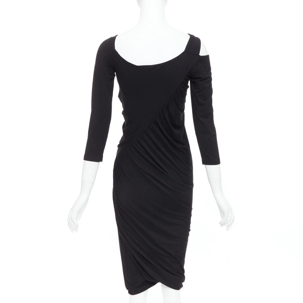 Donna Karan Cold Shoulder Dress - Side view
