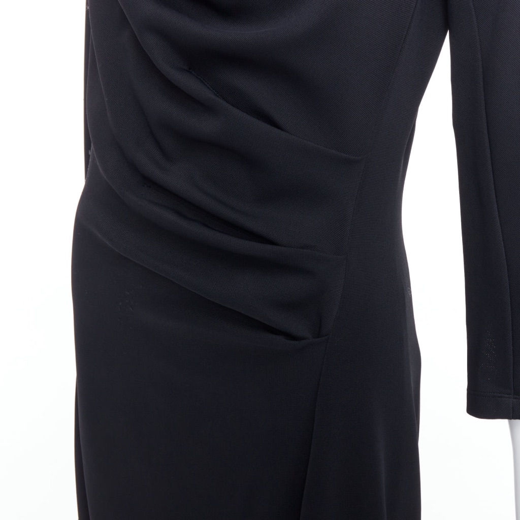 Donna Karan Cowl Neck Dress - Back view