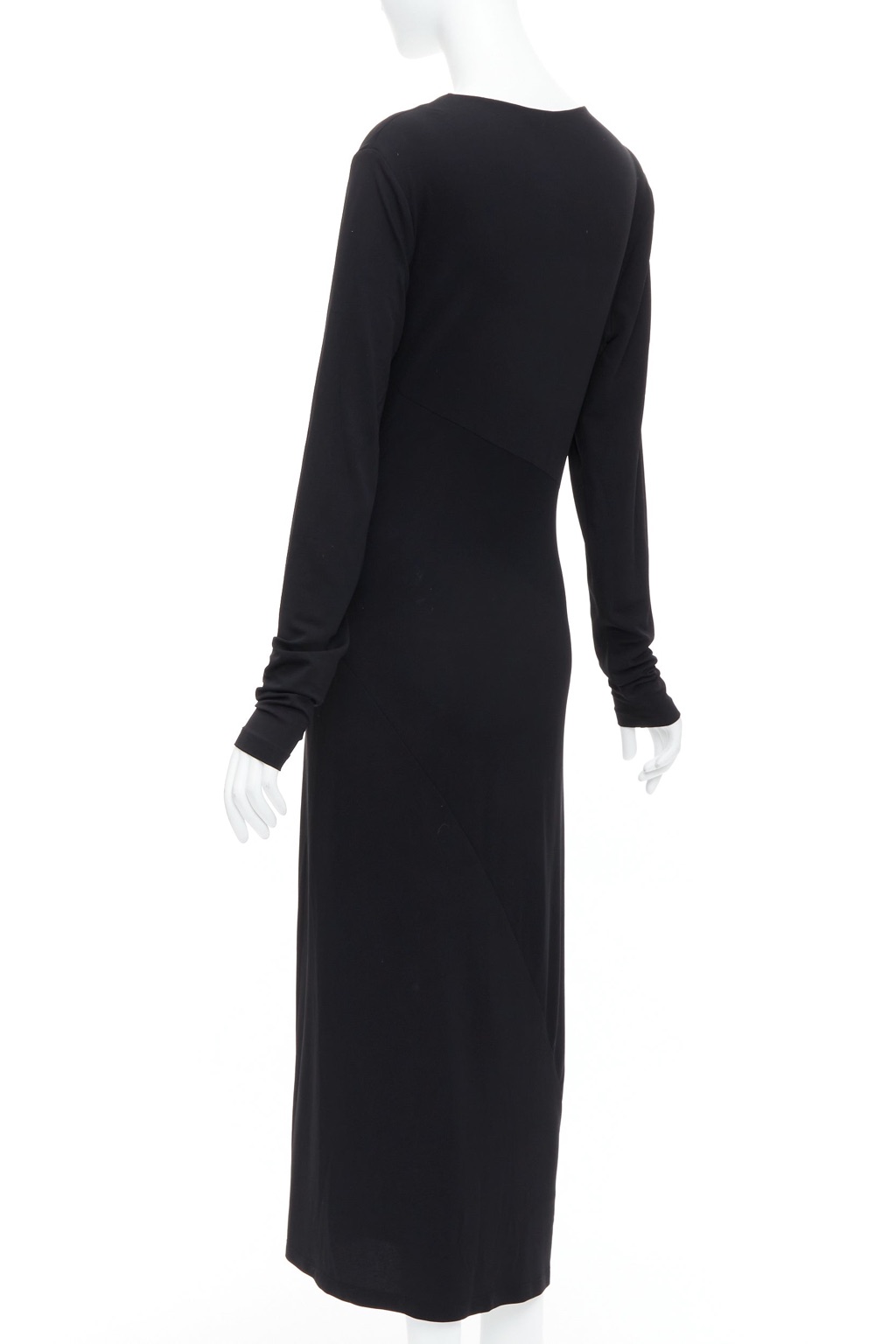 Donna Karan Buckle Drape Dress - Detail 1