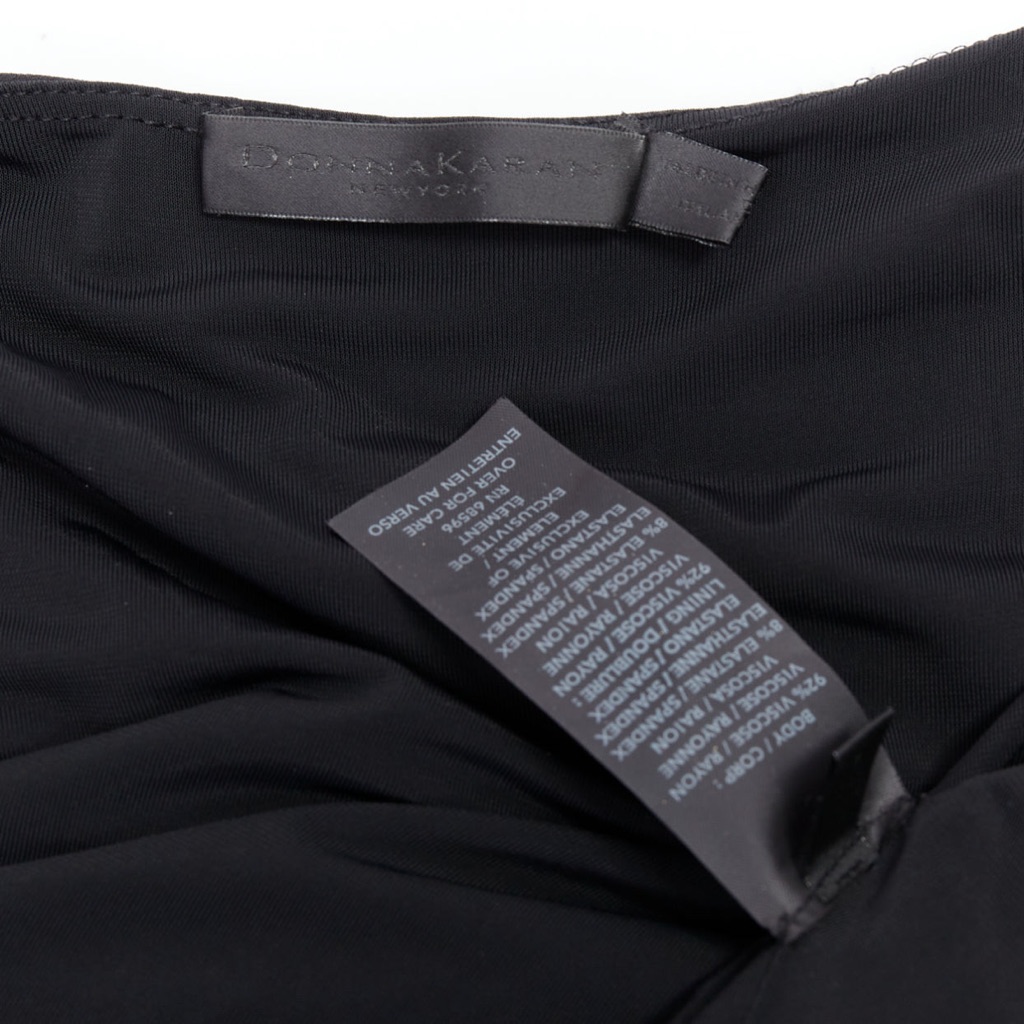 Donna Karan Buckle Drape Dress - Image 10