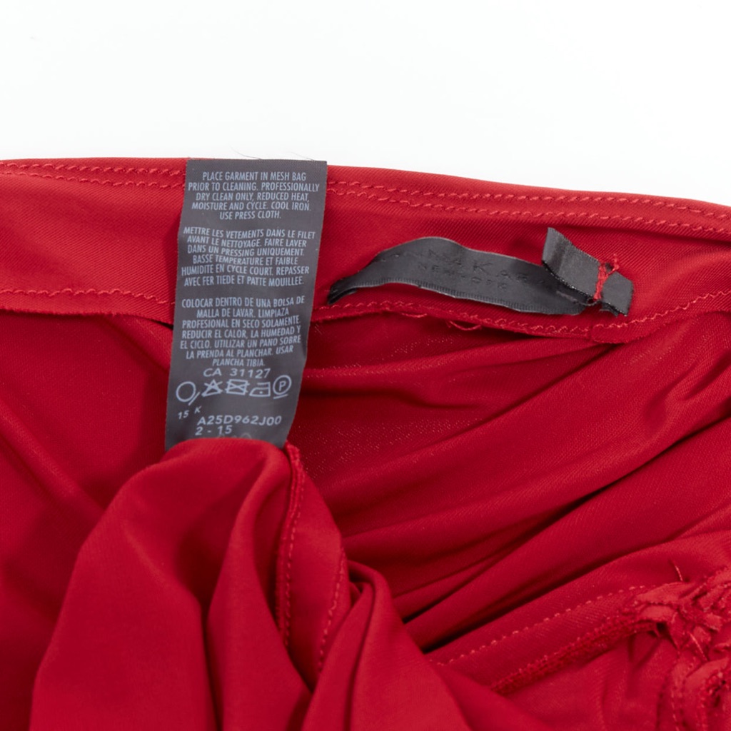 Donna Karan Halter Draped Gown - Image 10