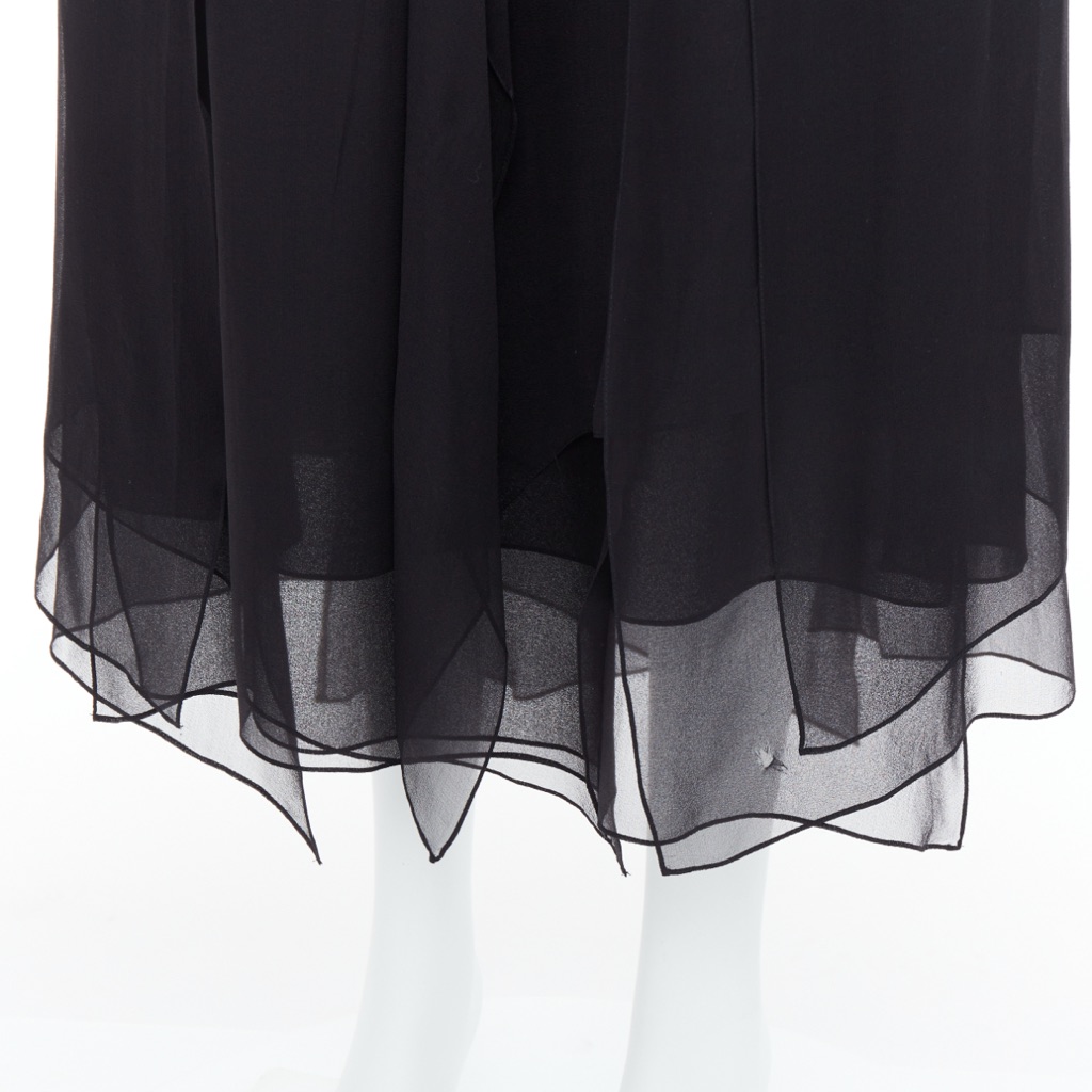 Donna Karan Boxy Midi Dress - Back view