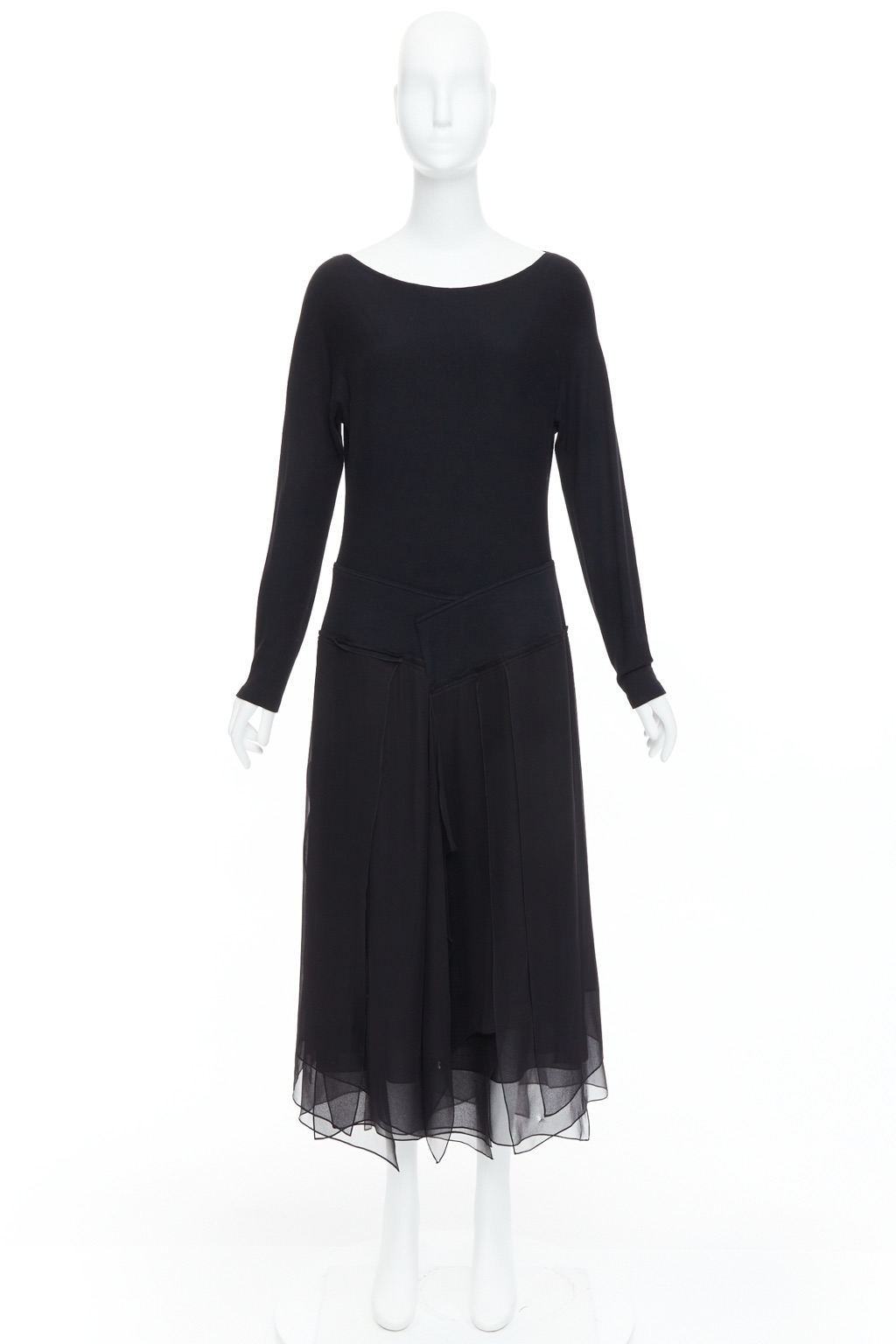 Donna Karan Boxy Midi Dress - Image 11
