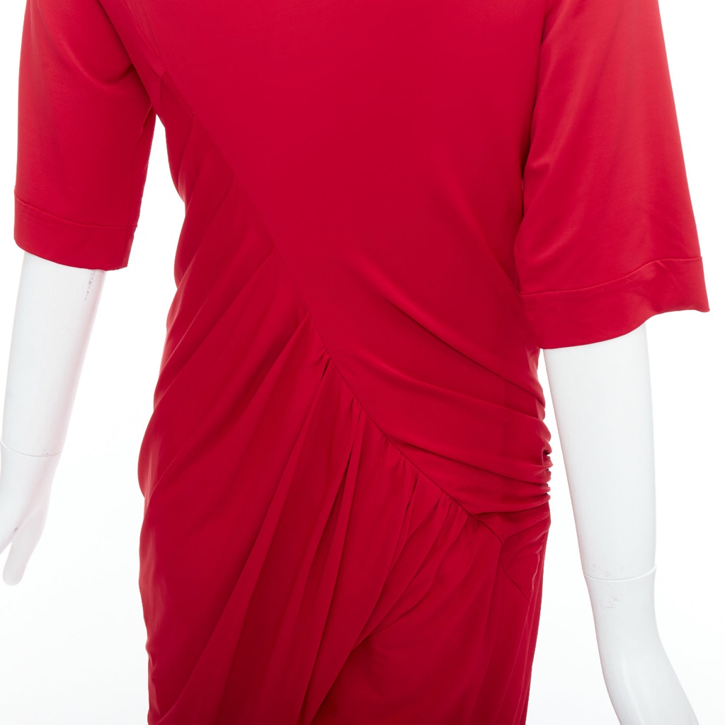 Donna Karan Tuck Draped Dress - Detail 2